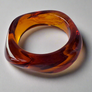Ibiza Bangle - Red Amber