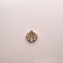 Seashell with Opal Charm