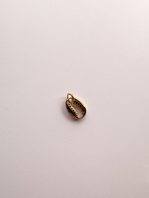 Coffee Bean Shell Charm (large)