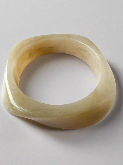 Ibiza Bangle - Cream