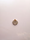 Seashell with Opal Charm