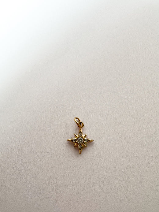 Star Charm with CZ