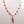 Pink & Orange Sardine Necklace