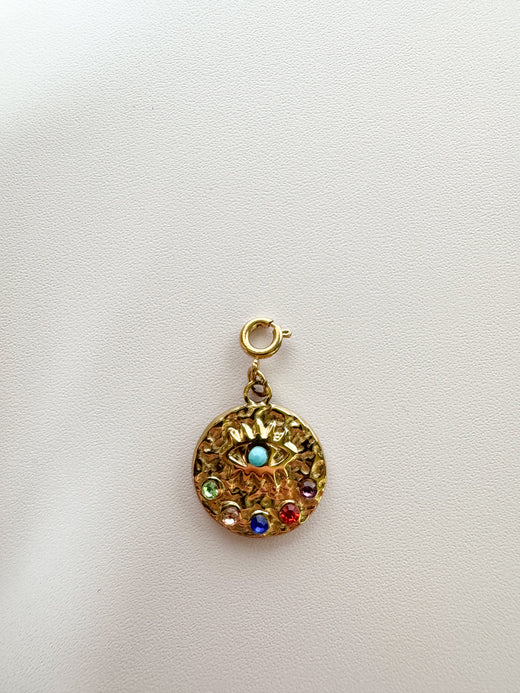 Evil Eye Charm - multi coloured