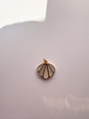 Seashell with Opal Charm